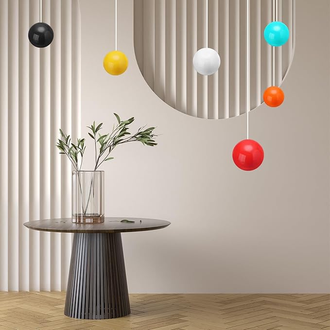 uxcell 2 Pcs Gazing Globe Decor Ball 2.5 Inch 63mm Reflective Garden Sphere Hollow Ball, Seamless