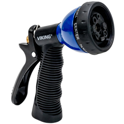 VIKING Hose Nozzle, Garden Hose Nozzle with 8 Spray Patterns, Adjustable and Heavy Duty for Washing