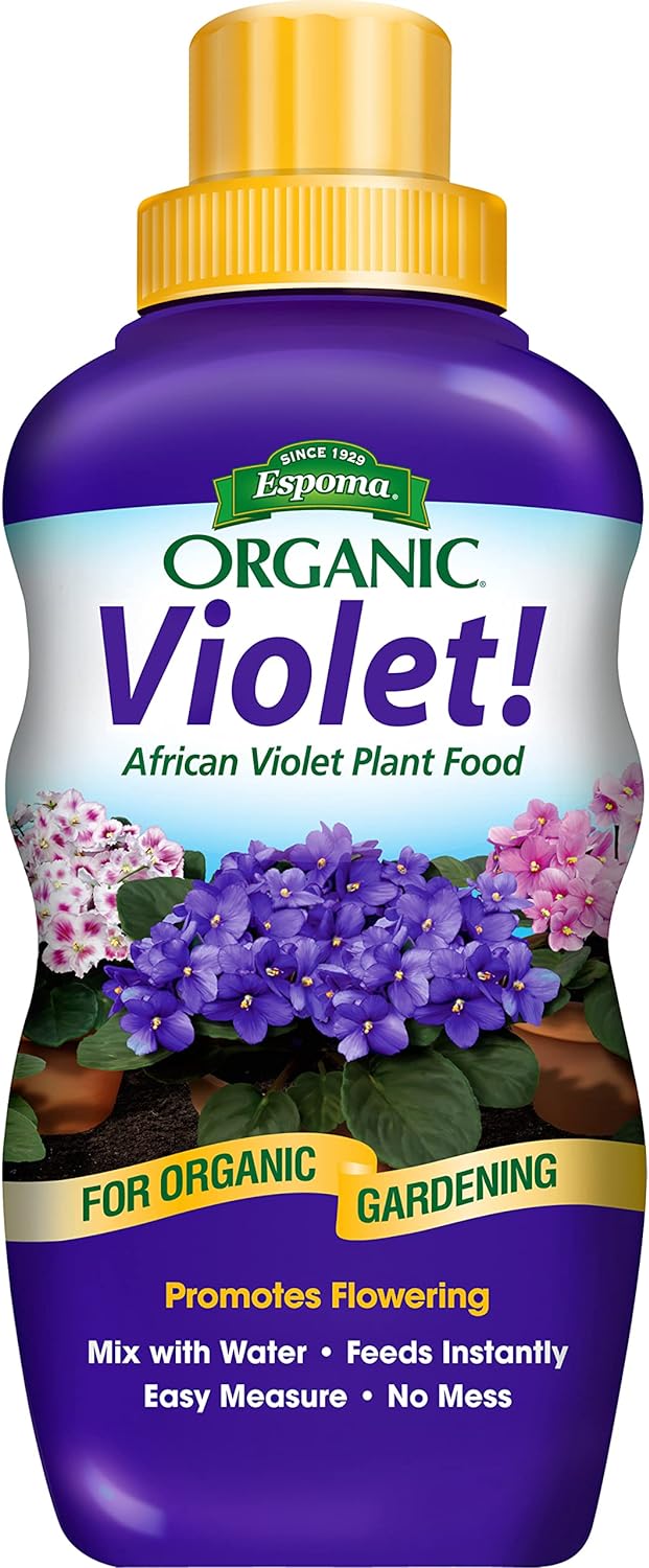 Espoma Organic Violet! 8-Ounce Concentrated Plant Food – Plant Fertilizer and Bloom Booster for All