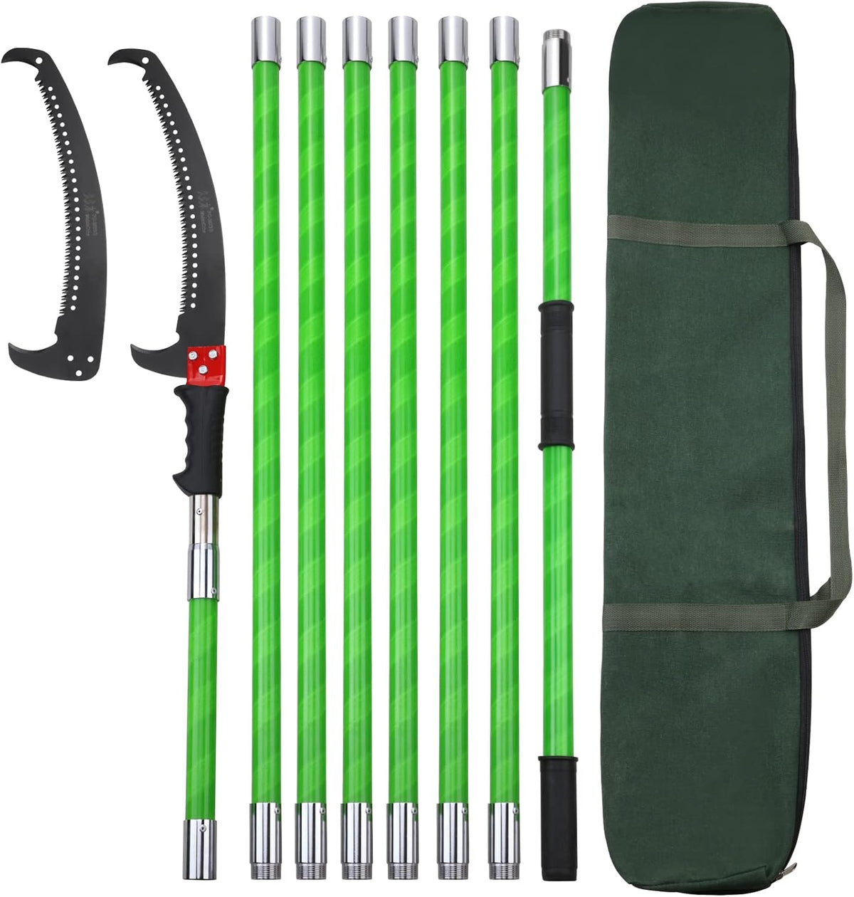 27 Feet Tree Pole Pruner Manual Branches Trimmer Tree Branch Garden Tools Loppers Hand Pole Saws