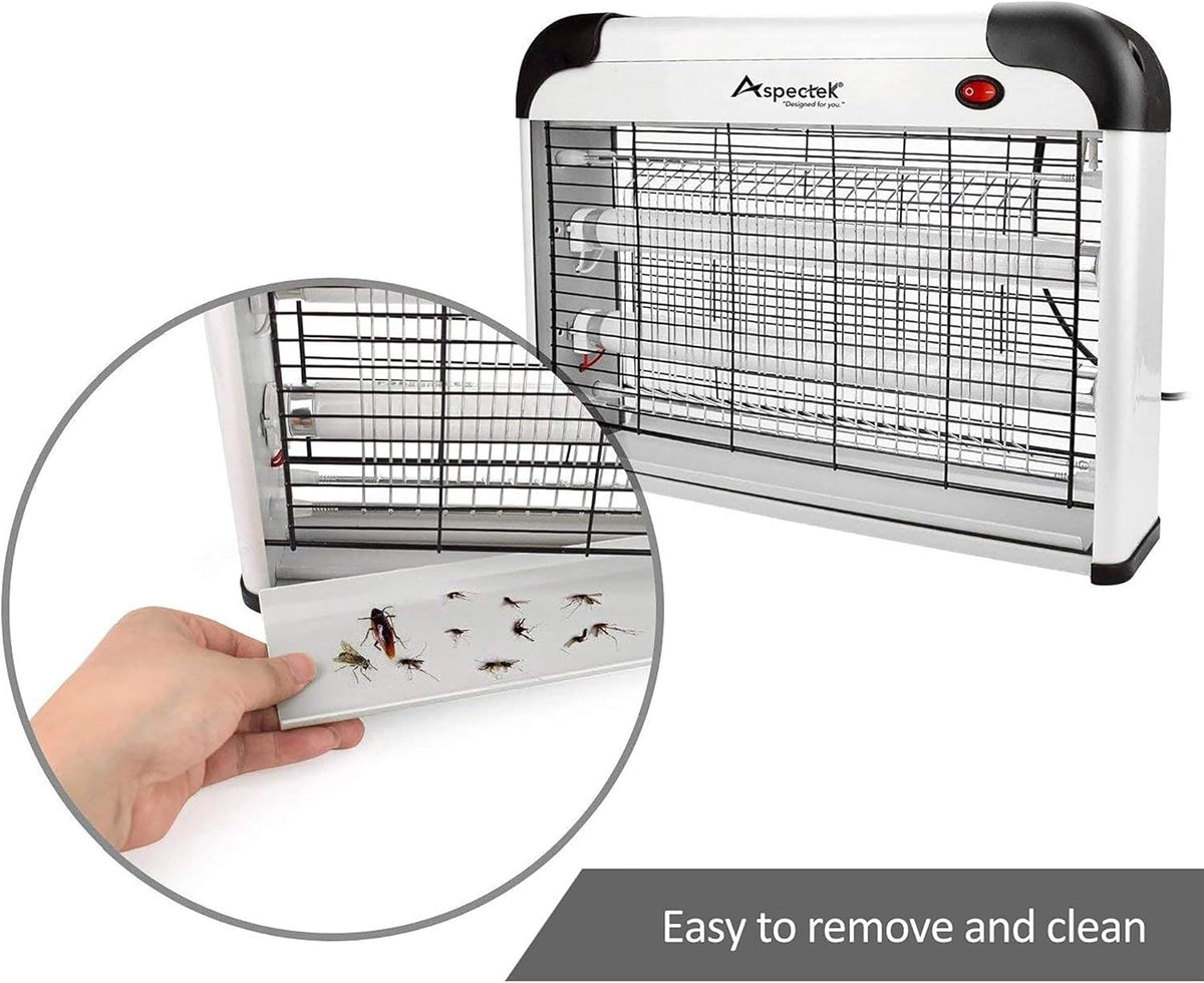 Aspectek 20W Electric Indoor Bug Zapper, Mosquito, Moth, Wasp, Insect Killer, Fly Zapper, Bug Lamp