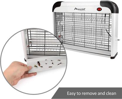 Aspectek 20W Electric Indoor Bug Zapper, Mosquito, Moth, Wasp, Insect Killer, Fly Zapper, Bug Lamp