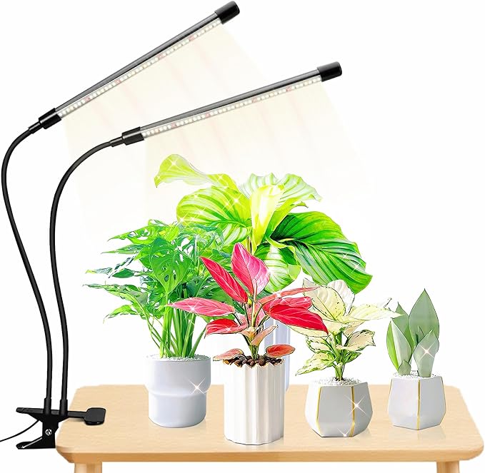 Plant Lights for Indoor Growing,84leds Clip Grow Light, 6500k Grow Lights for Indoor Plants Full