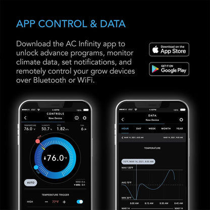 AC Infinity Controller 69 PRO, Smart Environmental Controller with Temperature, Humidity, VPD