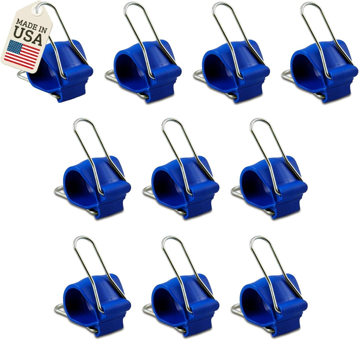 Reusable Plant Clips Made in USA – Orchid Clips, Plant Support Clips & Cord Clips – Heavy-Duty