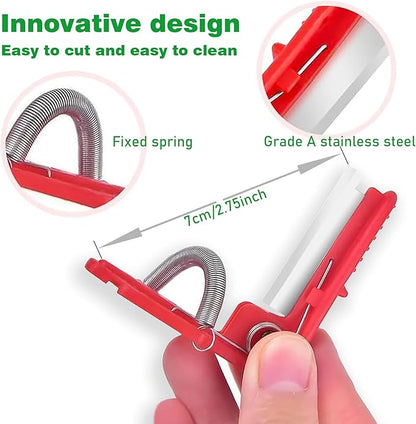 Gardener's Thumb Knife & Pruning Shears - Multi-Use Stainless Steel Tool for Leaf Trimming, Fruit