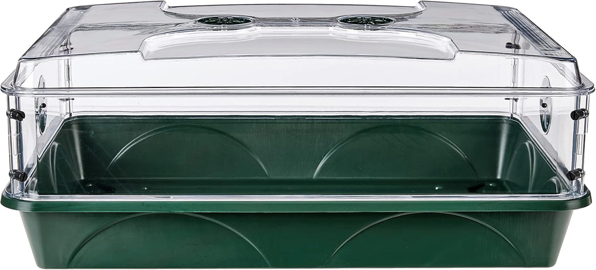 EarlyGrow 93774 Domed Propagator, 1 Height Extender, Green