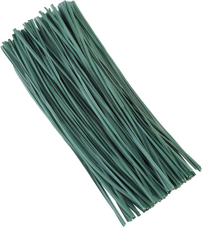 Tangyinrd 300 pcs 5 inch Blackish Green Plastic Twist Ties, Cable Ties, for Bags, Gardening Tools