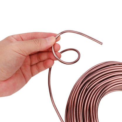 98 Feet Brown Anodized Aluminum Bonsai Training Wire, 4.0mm Anodized Aluminum Wire, 98 Feet Bonsai