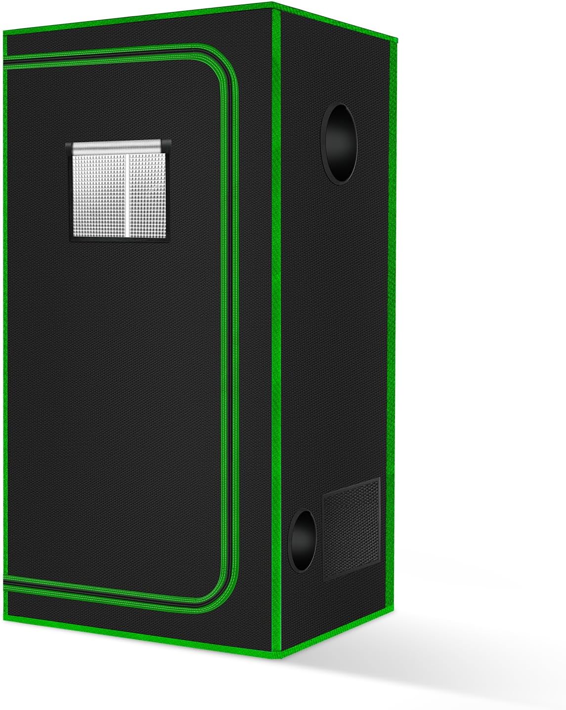 MELONFARM Small Grow Tent for Aerogarden，18”x18”x48” ，Hydroponics Growing System ，Highly Reflective