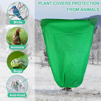4 Packs Plant Covers Freeze Protection 47.7" X 72" - 2.2oz Large Frost Blankets for Plants Frost