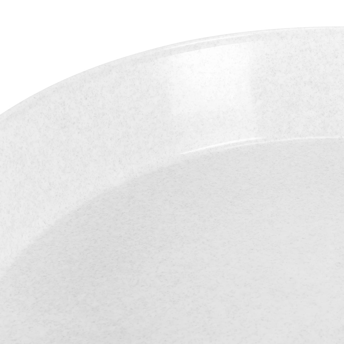 Austin Planter 18in (16.3in Base) White Granite Case of 2