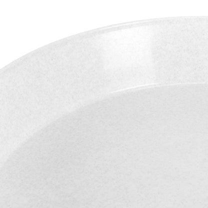 Austin Planter 18in (16.3in Base) White Granite Case of 2