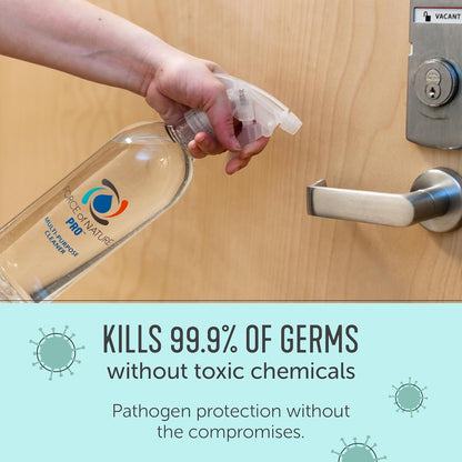 Force of Nature Multi-Purpose Cleaner, Disinfectant & Deodorizer | Kills 99.9% of Germs (Pro Kit