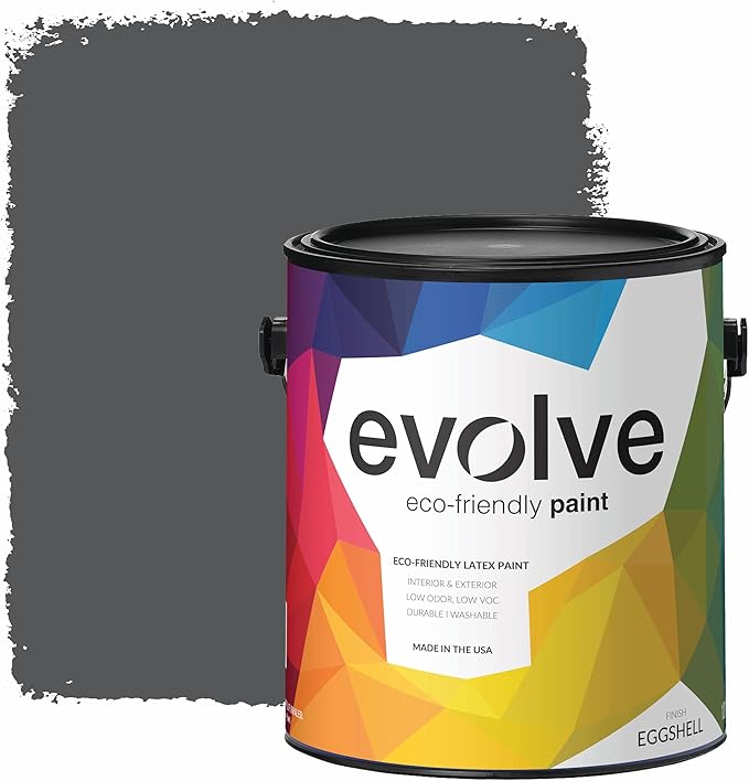 EVOLVE Paint & Primer: Environment-friendly, Eggshell with One-coat Coverage for Interior &