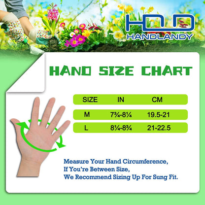 HANDLANDY Ladies Thorn Proof Gardening Gloves, Long Gauntlet Heavy Duty Garden Gloves, Elbow Length