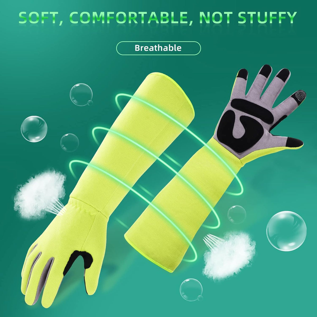 3-in-1 Gloves for Gardening, Farming & Cleaning, Stab-Proof, Anti-Slip, Wear-Resistant, Comfort