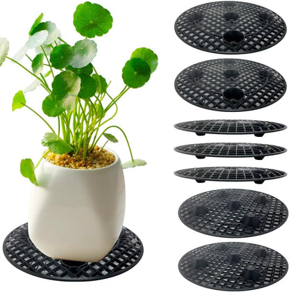 8PCs Plant Risers for Pots Indoor, Plant Stands, Pack Plant Elevator for Prevent Rot and Damage on