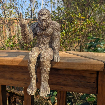 John Bernard & Company Bigfoot The Rude ‘Flipping The Bird’ Sasquatch Yeti Statue/Figurine