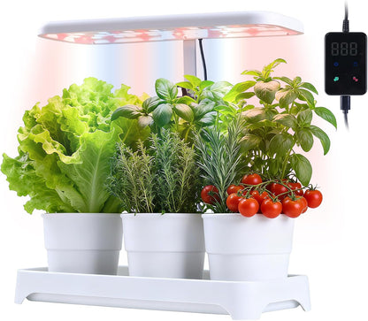 Indoor Garden Led Grow Light, Herb Kitchen Garden Grow Kit, Full Spectrum LED Plant Light for