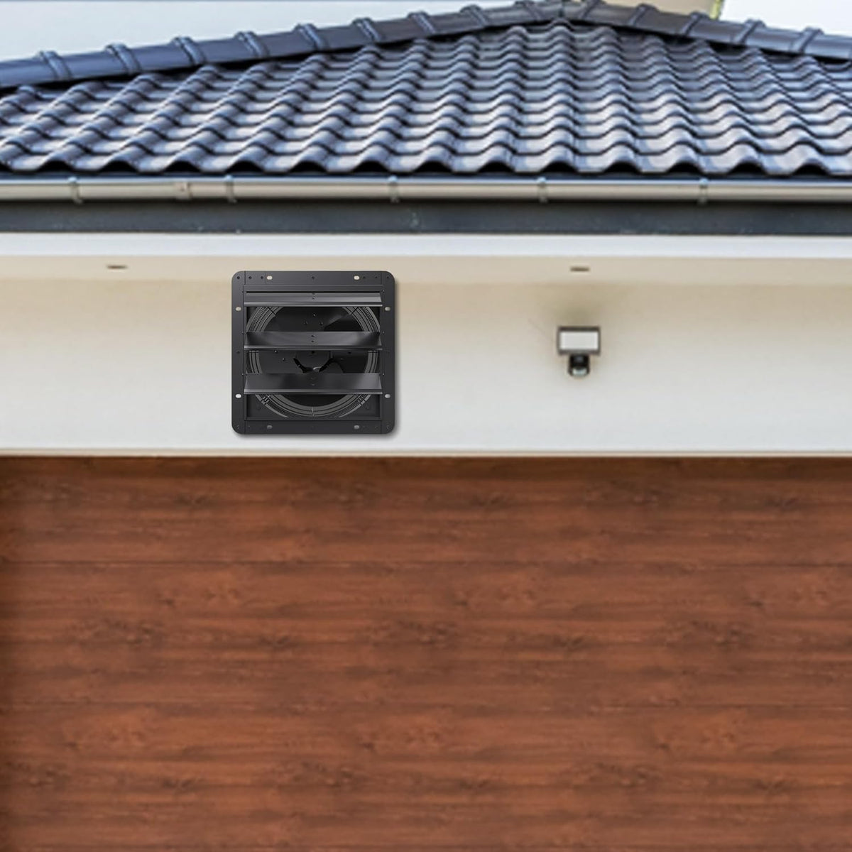 10 Inch Aluminum Automatic Shutter Louver Vent (No Fan Blades and Motor) for Home Attics