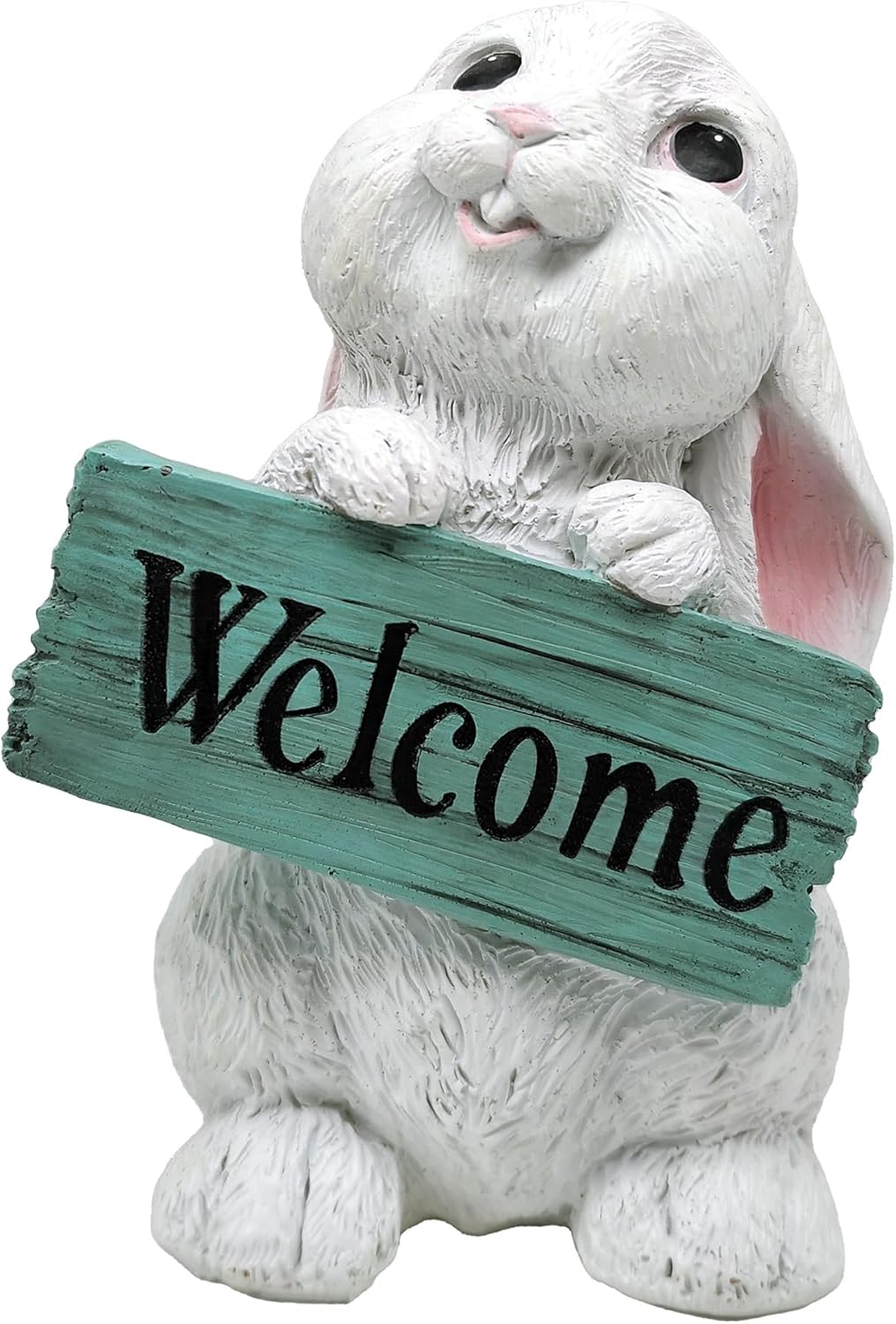 Spoontiques Bunny Garden Statue - Decorative Garden Statue - Colorful Home Décor for Indoor or