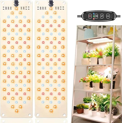 Grow Lights for Indoor Plants,Ultra-Thin Panel Grow Lamp,158LEDs Full Spectrum Grow Lights for