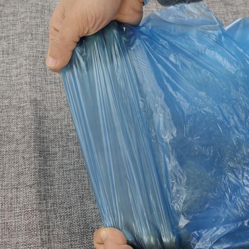 Kitchen Trash Bags 10 Gallon,120 Counts, Blue