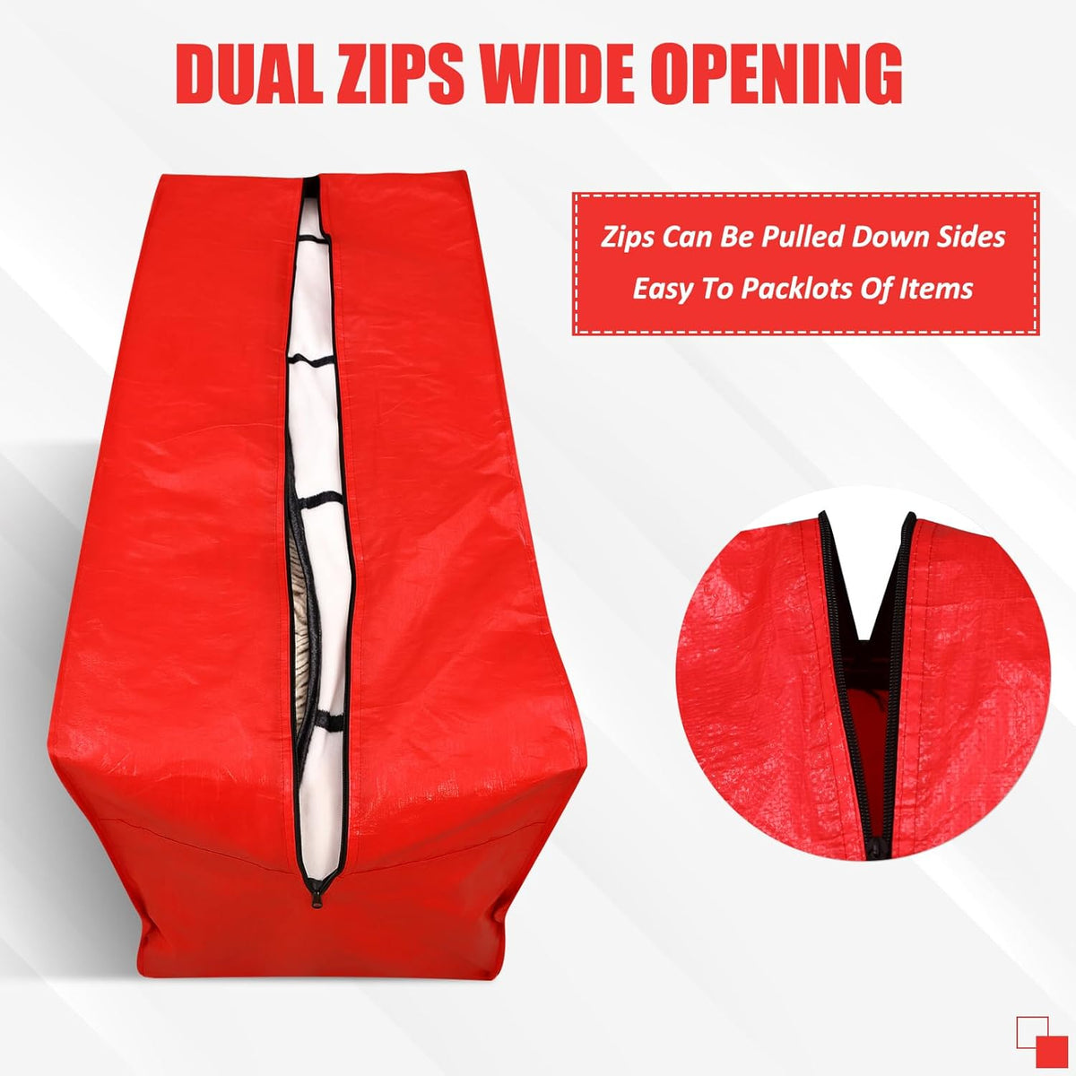 4 Pcs 66 Gallon Large Moving Bags with Zipper and Handles Foldable Storage Duffle Bags Heavy Duty