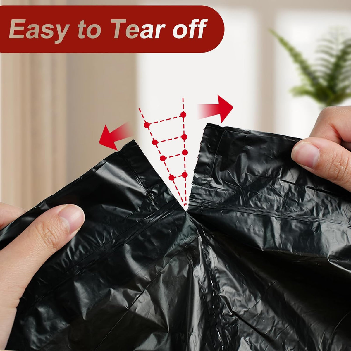 O2frepak 33 Gallon Drawstring Tall Kitchen Trash Bags,Clean Fresh Scent and Heavy Duty Garbage