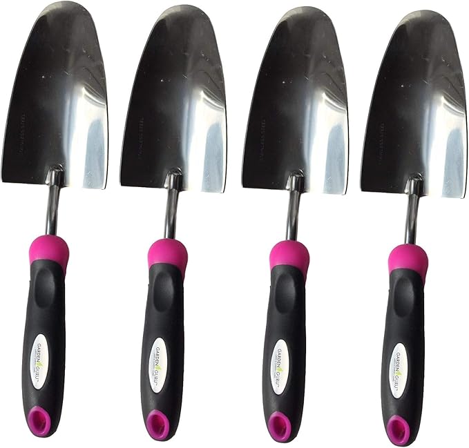 Garden Guru Super Strong Garden Trowel Hand Shovel - Stainless Steel - Rust Resistant - Ergonomic