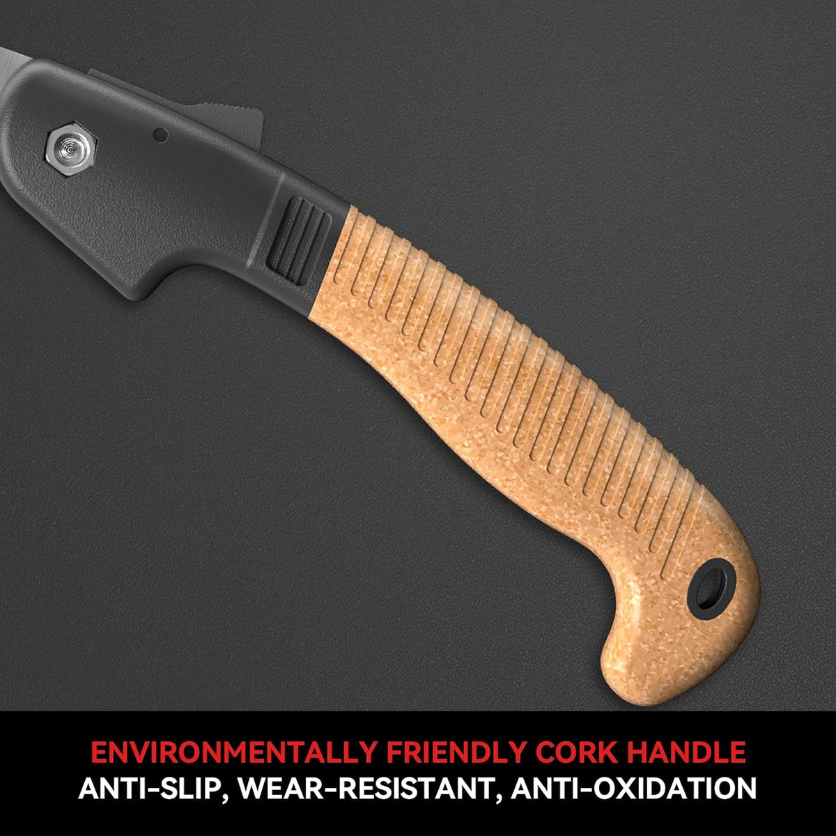 FLORA GUARD 7.7-Inch Folding Hand Saw, Camping/Pruning Saw with Rugged Professional Folding Razor