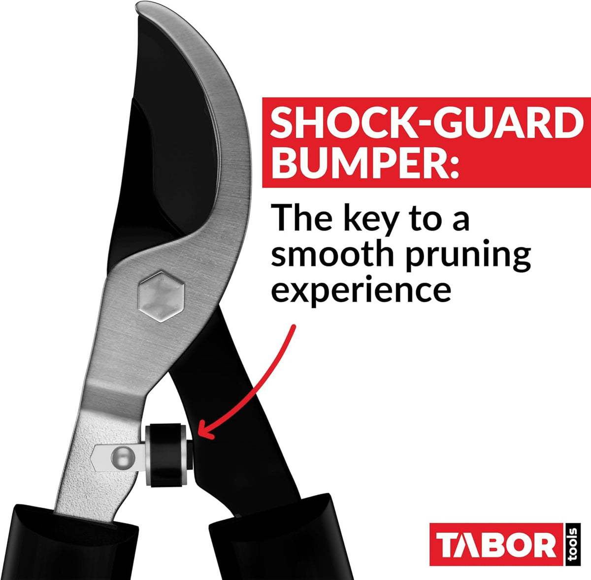 TABOR TOOLS GL16A Bypass Lopper, Chops Branches with Ease, Classic 28 Inch Tree Trimmer, Branch