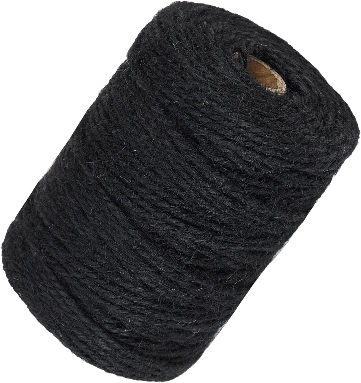 3mm 328 Feet Black Natural Jute Twine, for Crafts Gift, Craft Projects, Wrapping, Bundling