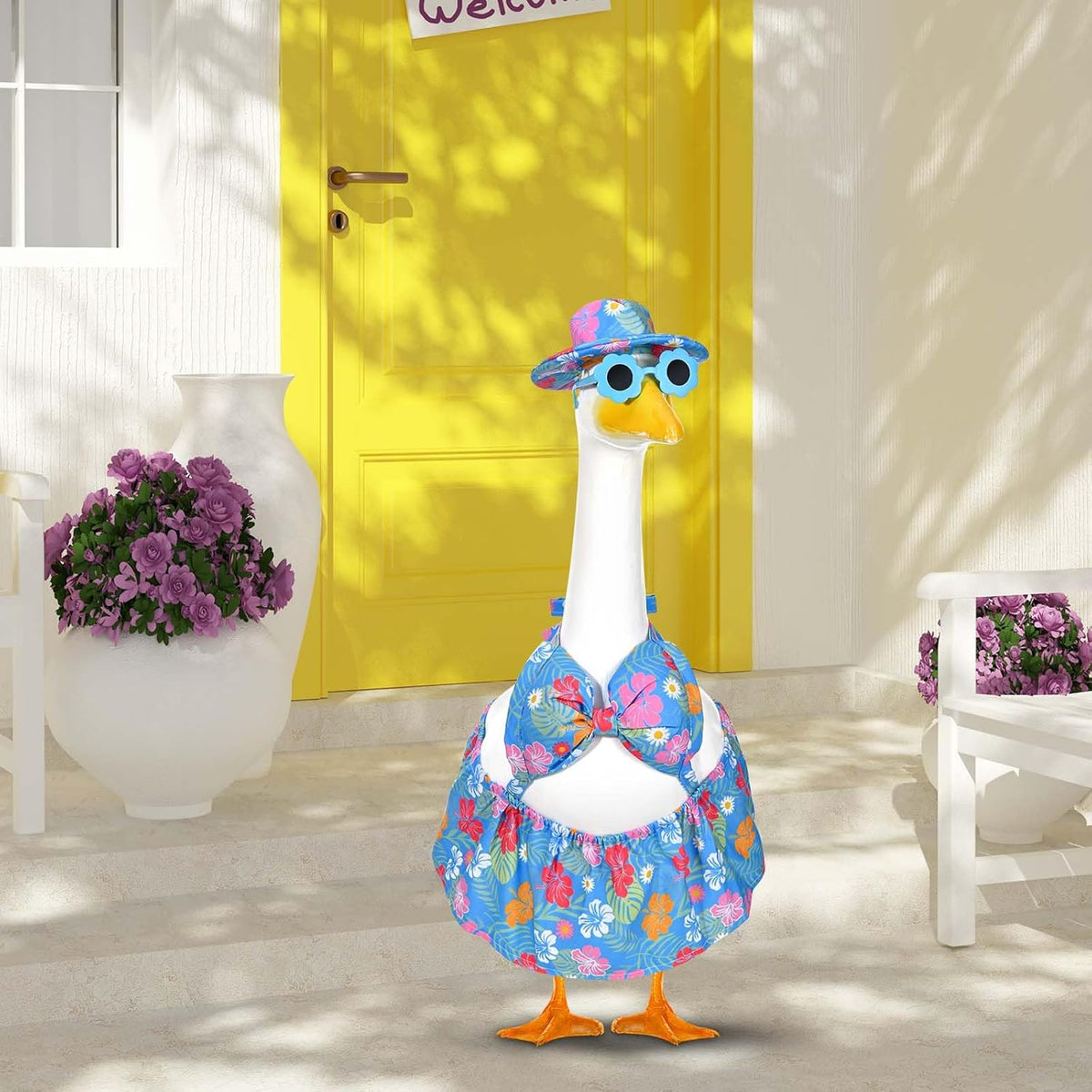 Summer Goose Outfit Porch Goose Outfits Bikini Goose Clothes Hawaiian Porch Goose Clothes for 23"