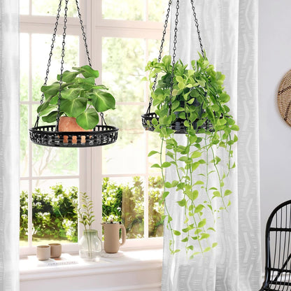Plant Hanger Indoor Outdoor 3 Pack, Hanging Planter for Indoor Outdoor Plants, Hanging Plant Holder
