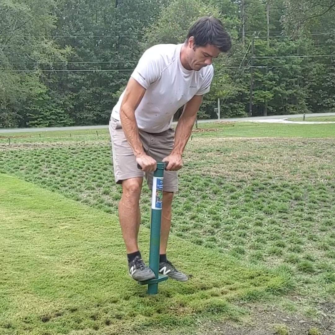 ProPlugger 5-IN-1 Lawn Tool and Garden Tool, Bulb Planter, Weeder, Sod Plugger, Annual Planter