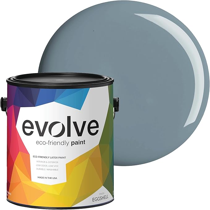 EVOLVE Paint & Primer: Environment-friendly, Eggshell with One-coat Coverage for Interior &
