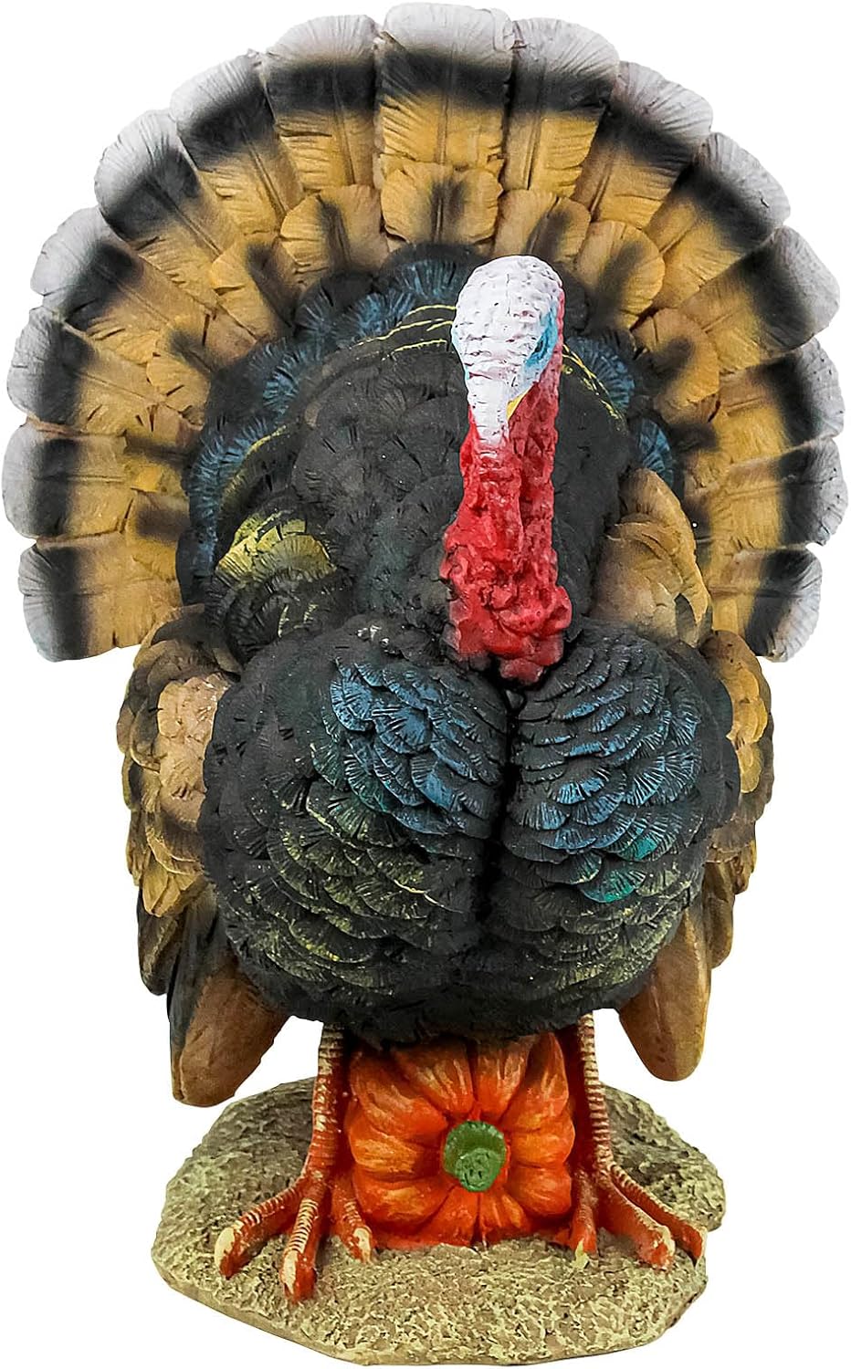 Design Toscano QM2373100 North American Turkey Statue,full color,Small