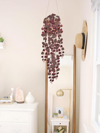 Briful 3 Pack Fake Hanging Plant 39.3" Artificial Hanging String of Hearts Plant Faux Trailing Vine