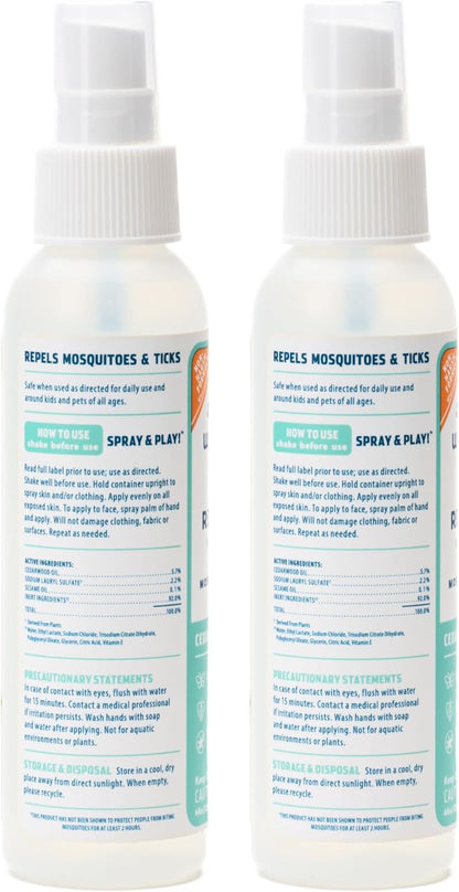 Wondercide - Mosquito, Tick, and Insect Repellent with Natural Essential Oils - DEET-Free Bug Spray