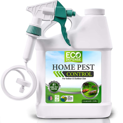 Eco Defense Biobased Pest Control Spray - Ant, Roach, Spider, Bug Killer and Repellent - Natural