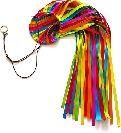 Satin Ribbon Windsock Streamer, Outdoor Decorations for Your Patio, Garden, Yard, Dock and Camper
