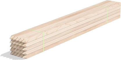 Greenes Fence 3 Ft. Wooden Garden and Sign Post Stakes (25-Pack)