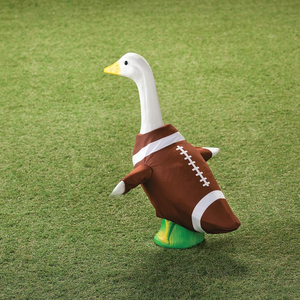 Fox Valley Traders Gaggleville Football Goose Outfit, Fits Large 23" H Statue