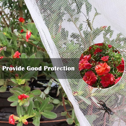 Fruit Tree Netting Covers with Zipper to Protect from Squirrels and Birds Large Netting for Fruit