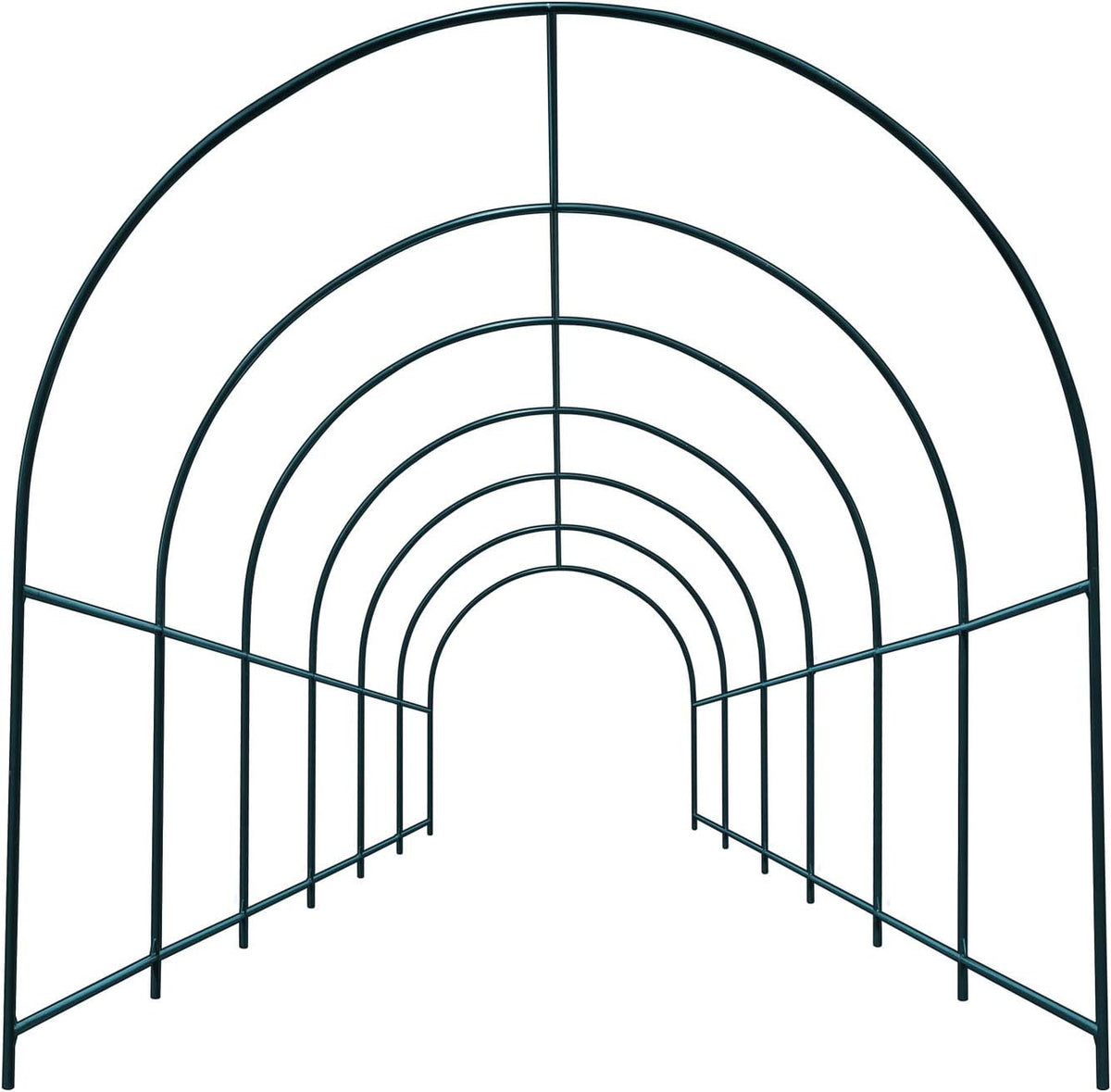 Strong Camel Greenhouse Replacement Frame for Larger Hot Garden House, Support Arch Frame Climbing