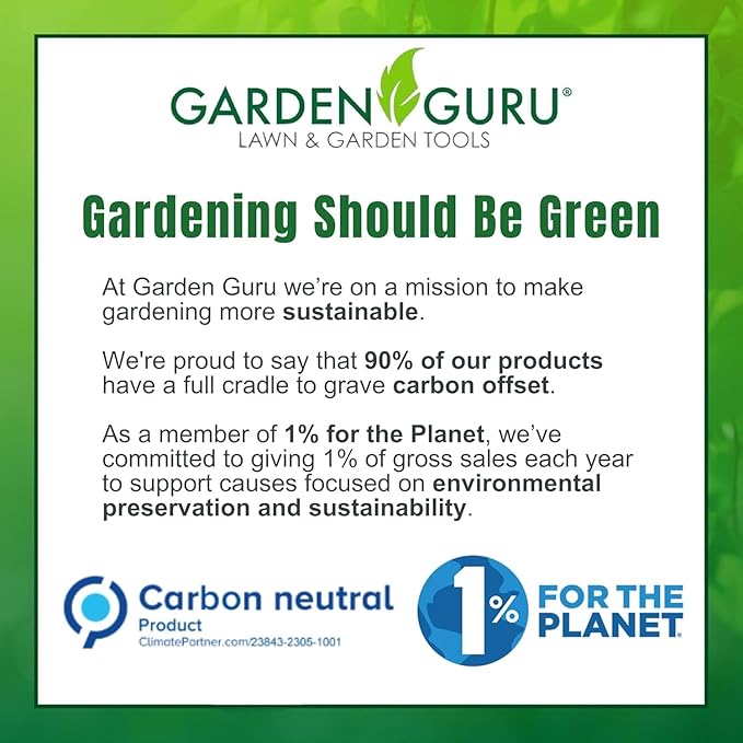 Garden Guru Super Strong Titanium Garden Scoop Trowel Shovel Transplanter - Rust Resistant