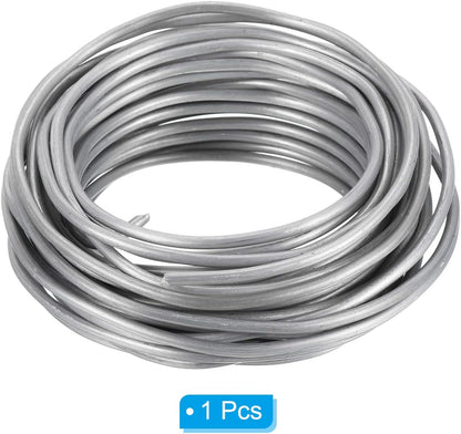 PATIKIL 3.5mm Bonsai Training Wire, Floral Wire Stems Anodized Aluminum Tree Wire 32.8 Feet Total