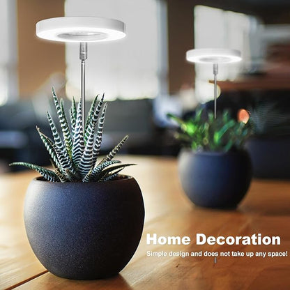 LORDEM Grow Light, Full Spectrum LED Plant Light for Indoor Plants, Height Adjustable Growing Lamp